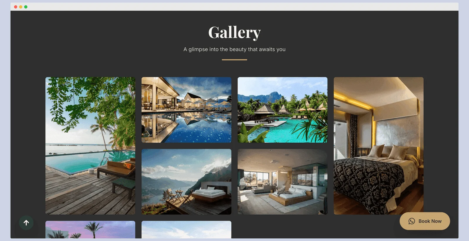Villa C - Elegant Boutique Hotel Template preview 4